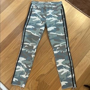 Mother camo jeans